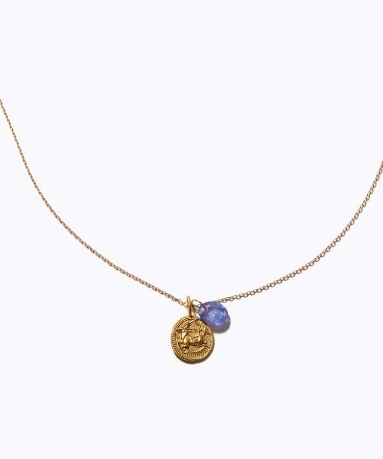 [constellation] sagitarius tanizanite necklace