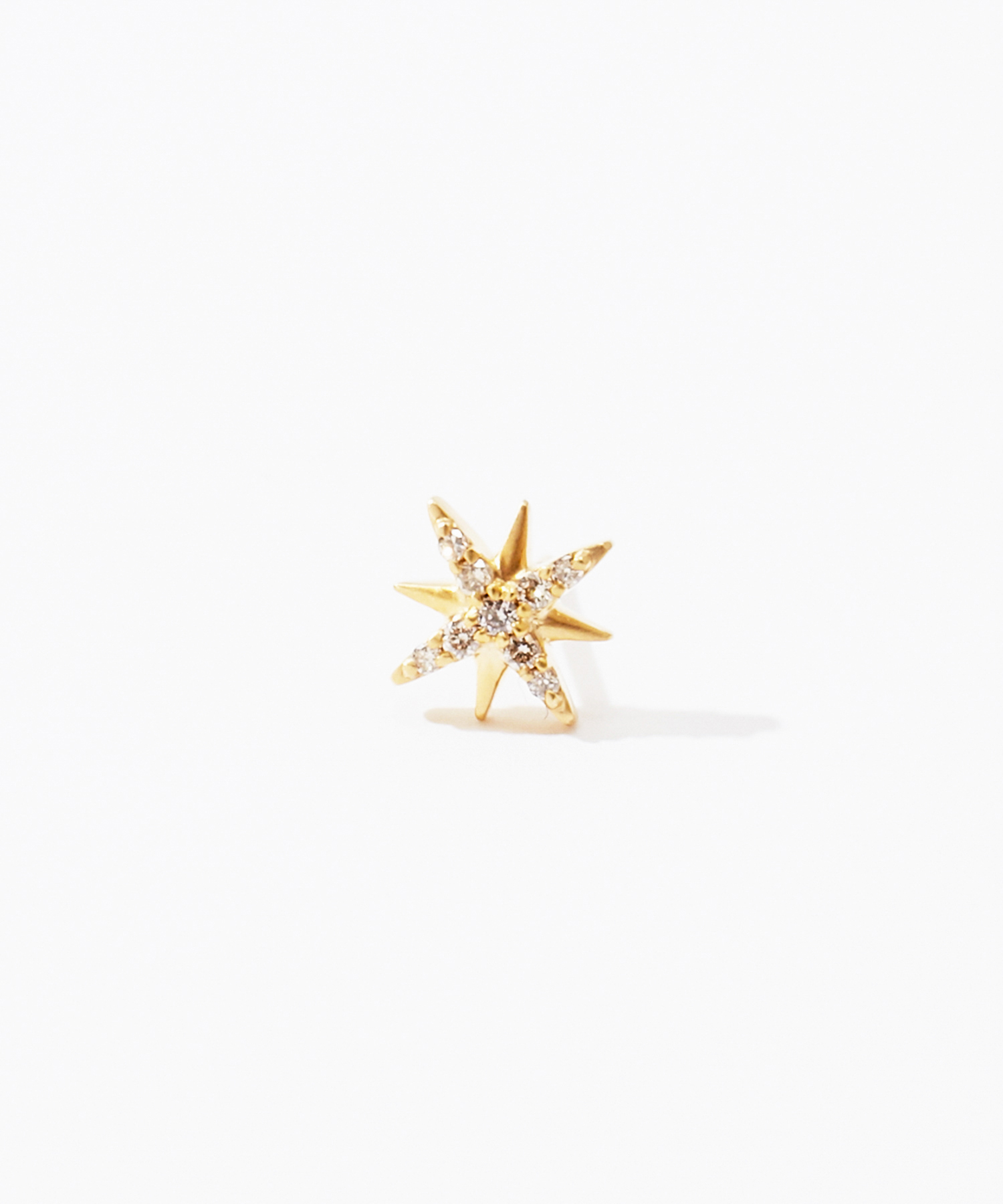 [sirius] K10 mere diamonds pierced earring