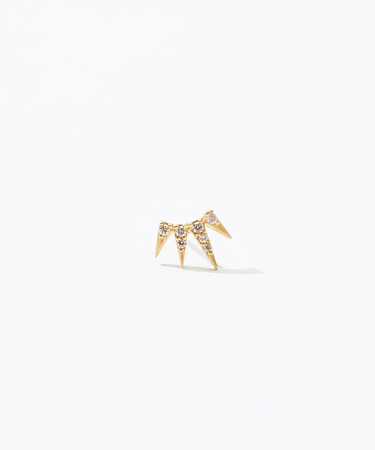 [dawn] K10 mere diamonds pierced earring