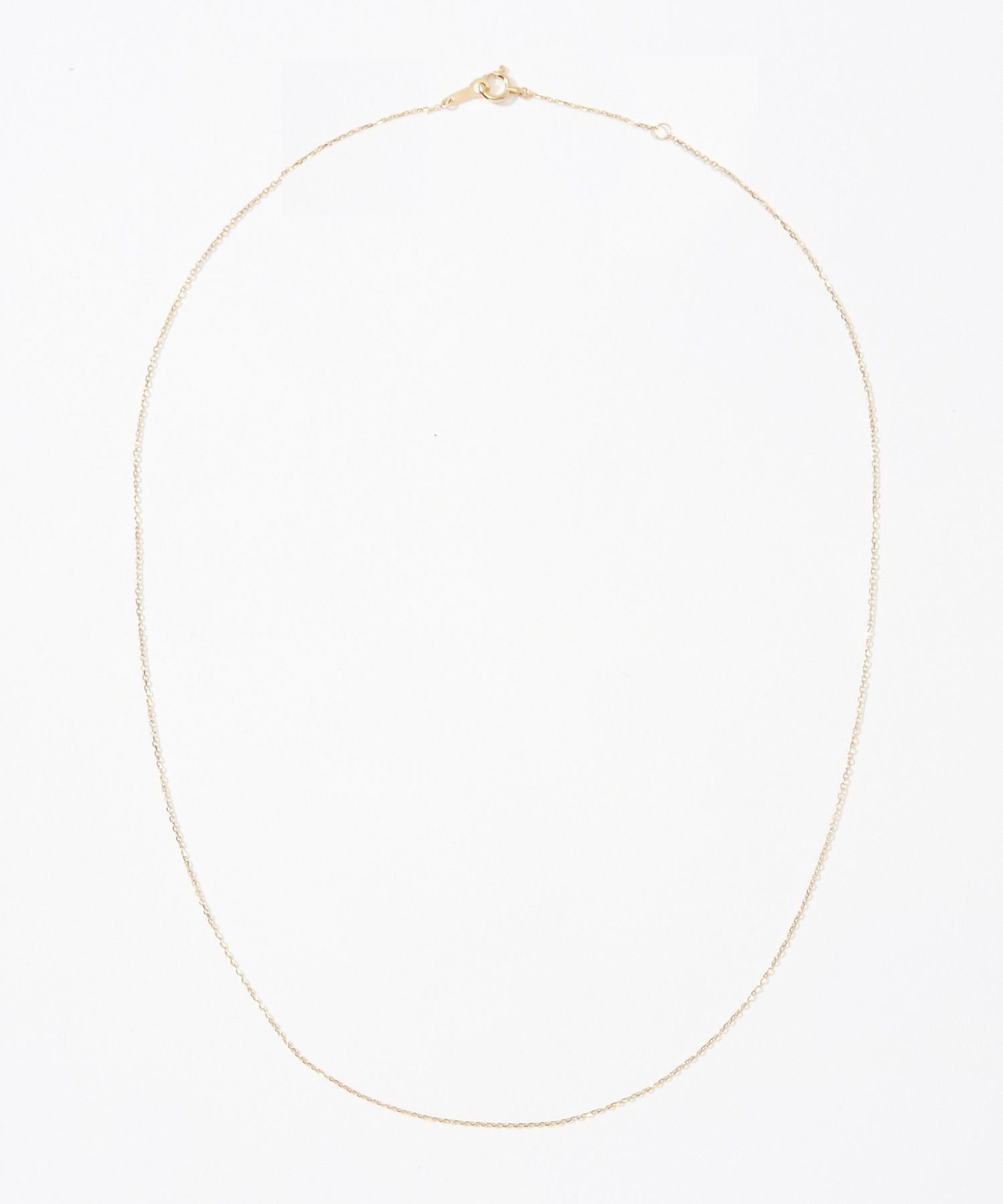 [basic] K10 chain short necklace