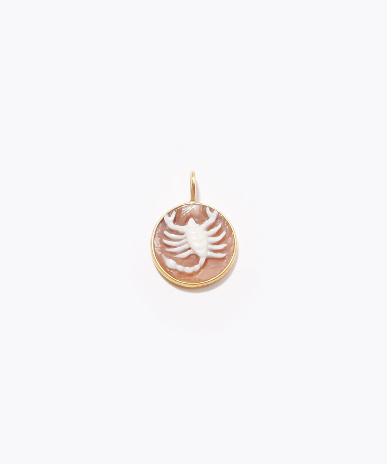 [constellation] Scorpio cameo curving charm