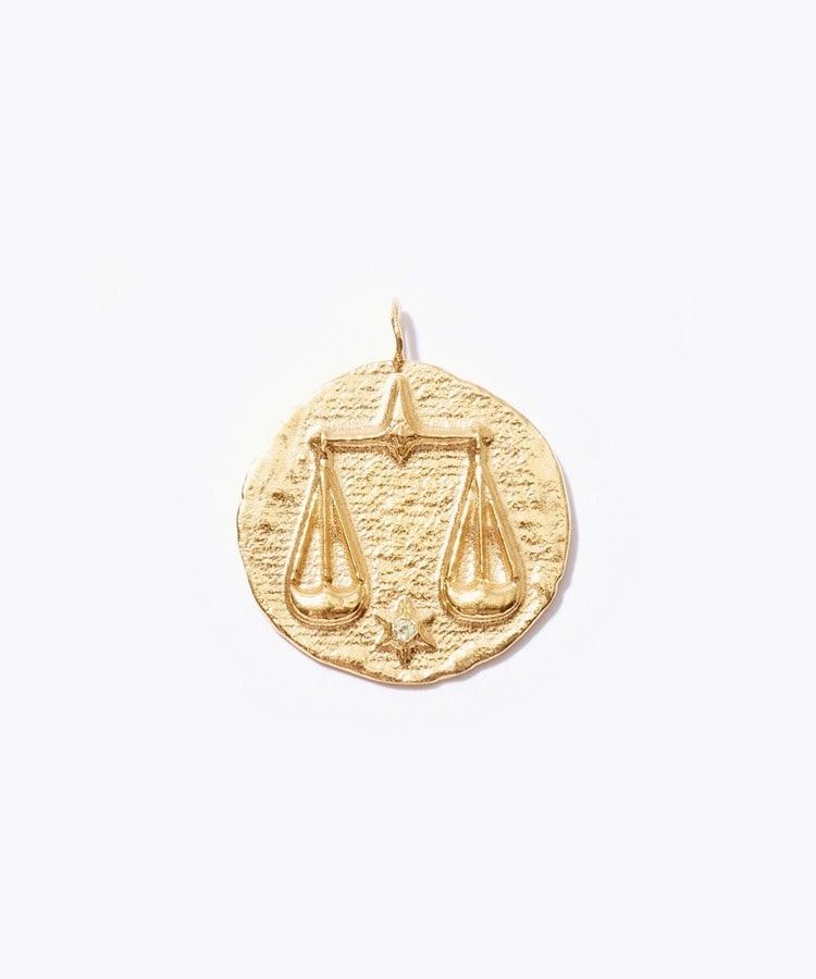 [constellation] Libra big coin charm