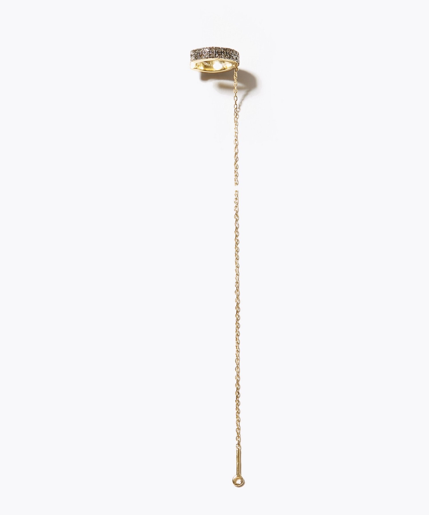 [gaia] chain double pave cuff