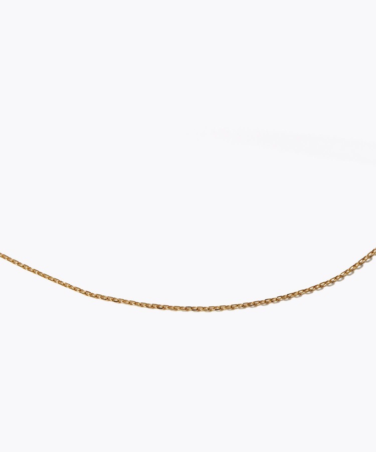 [basic] small cable chain 42cm necklace