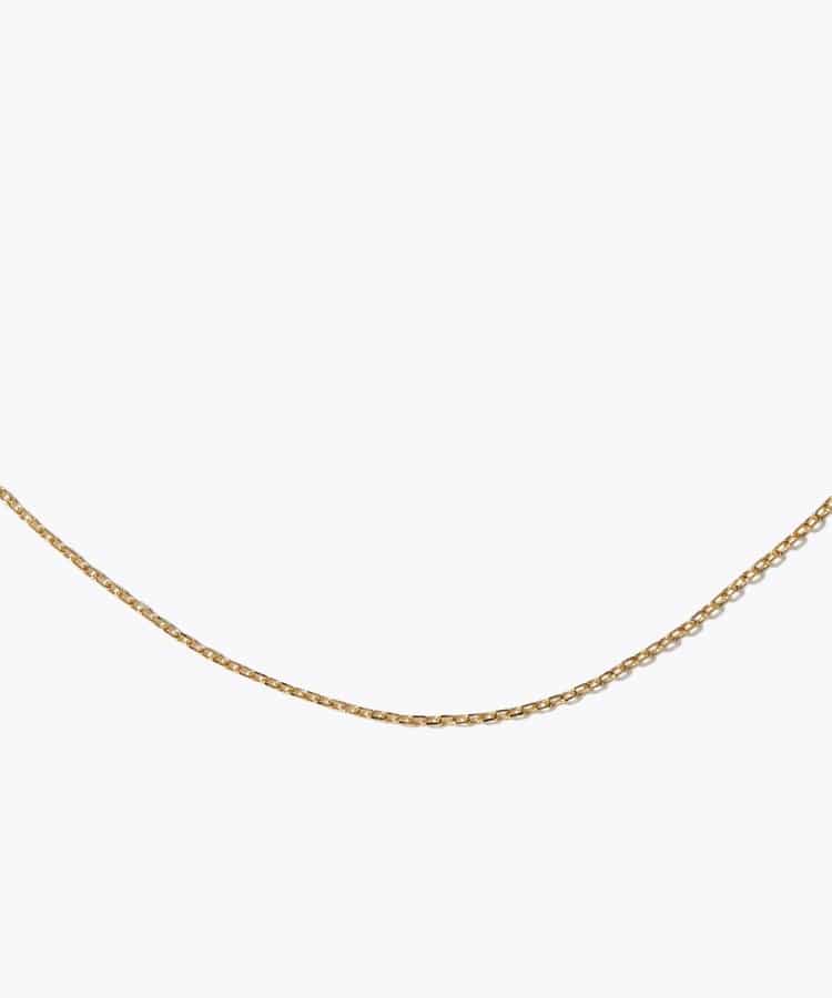 [basic] small cable chain 60cm necklace