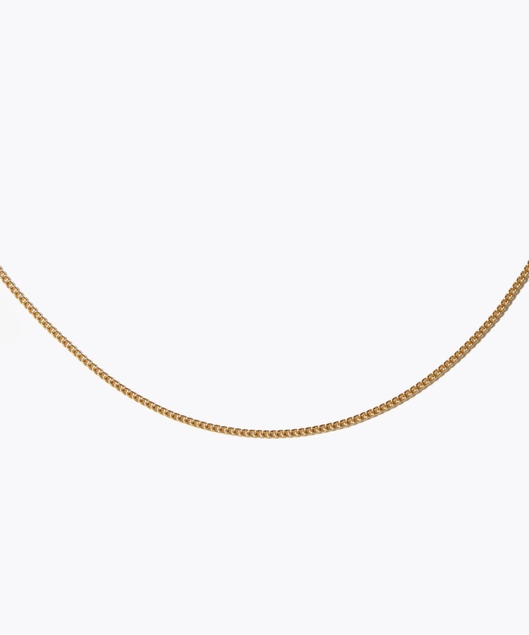 [ancient] curve chain 60cm necklace