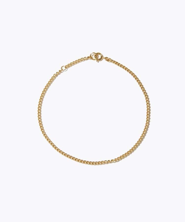 [ancient] curve chain anklet