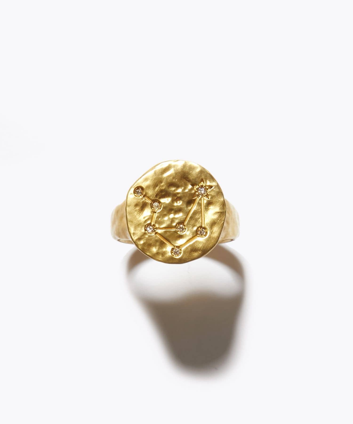 Constellation 水瓶座 ダイヤモンド シグネット リング Artida Oud アルティーダ ウード