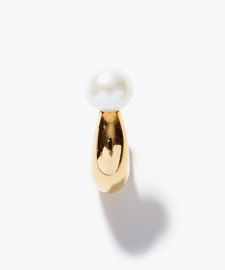 [pear] white baroque pearl cuff