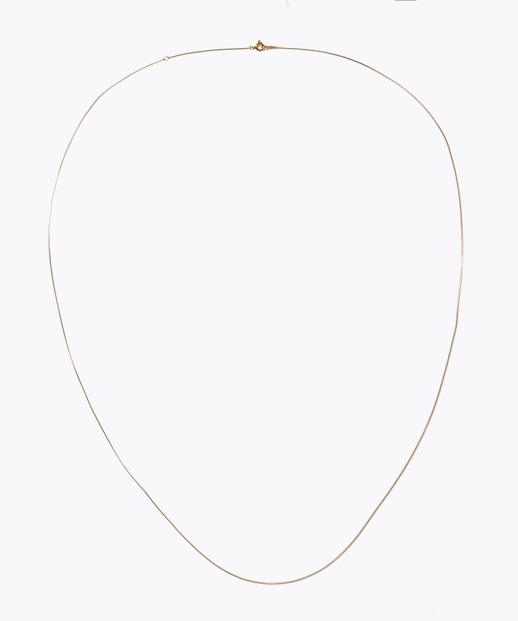 [basic] K10 venetian 80 chain necklace