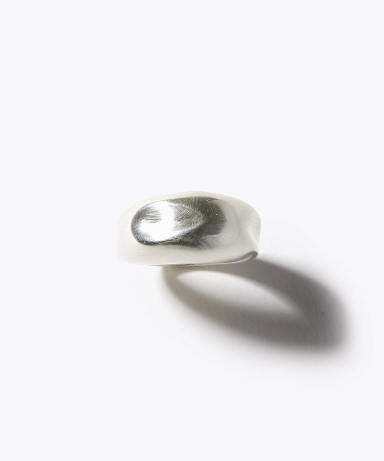 [ancient] pebble silver ring