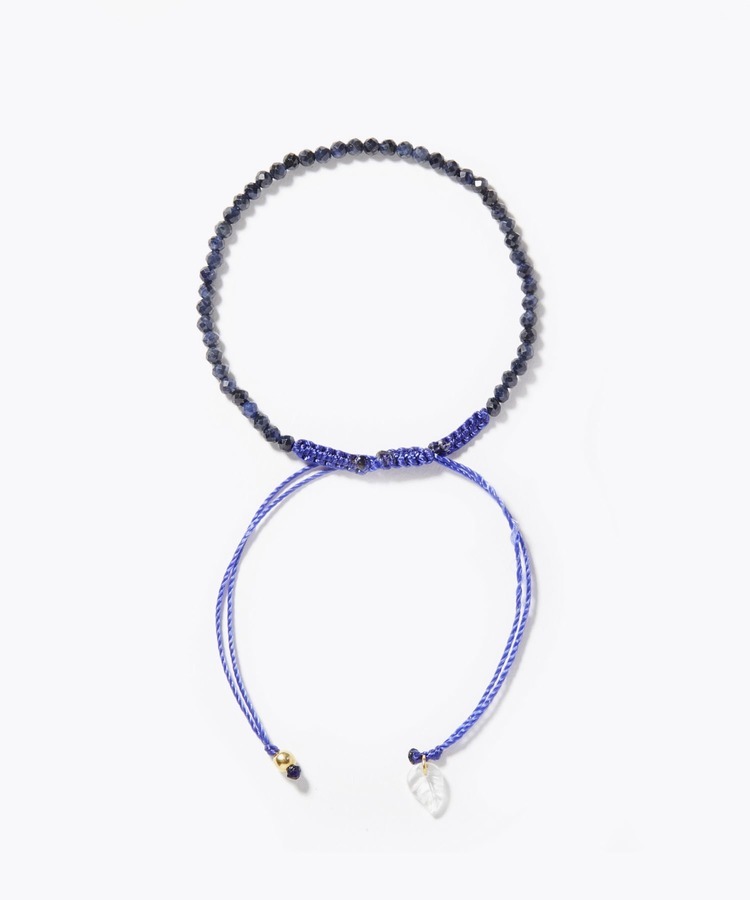 [I am donation] blue sapphire bracelet