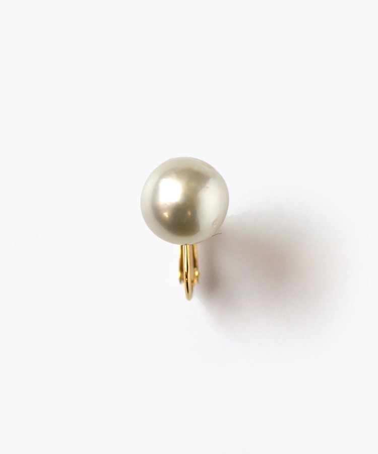 [pear] K10 One of a Kind south sea pearl single ear clip