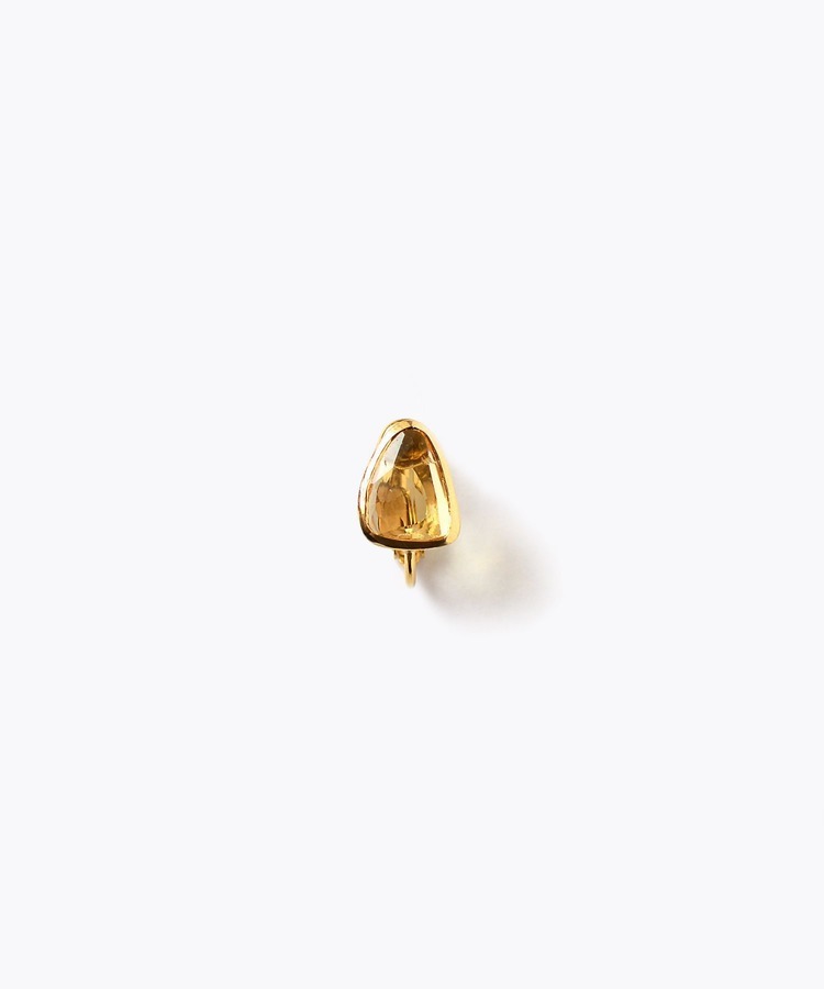 [eutopia] K10 One of a Kind multi sapphire single earring