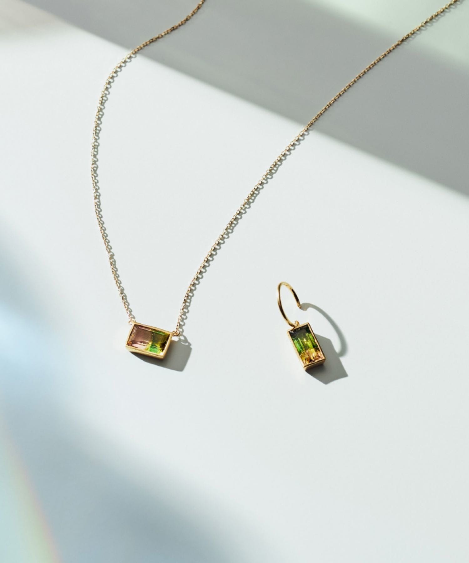 eden] K10 One of a Kind レクタングルウォーターメロントルマリン 