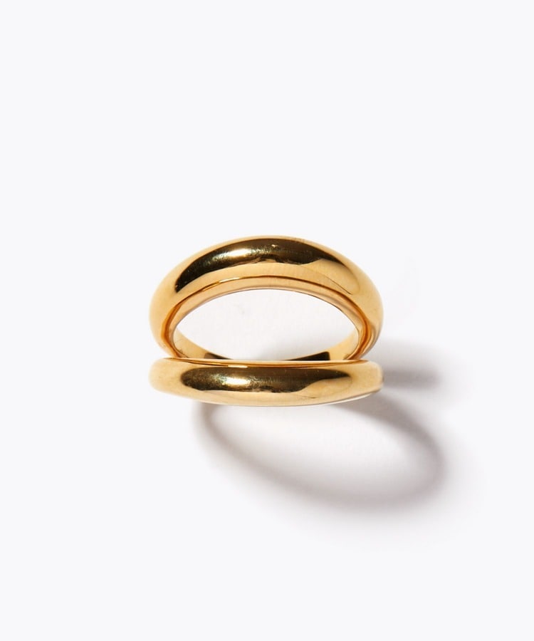 [bone] split dome ring