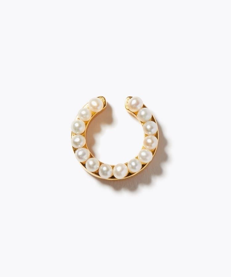 [philia] baby pearl eternity double cuff