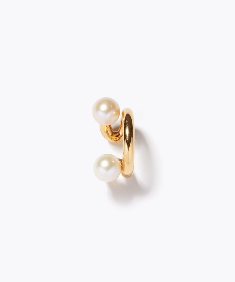 [philia] baby pearl double cuff