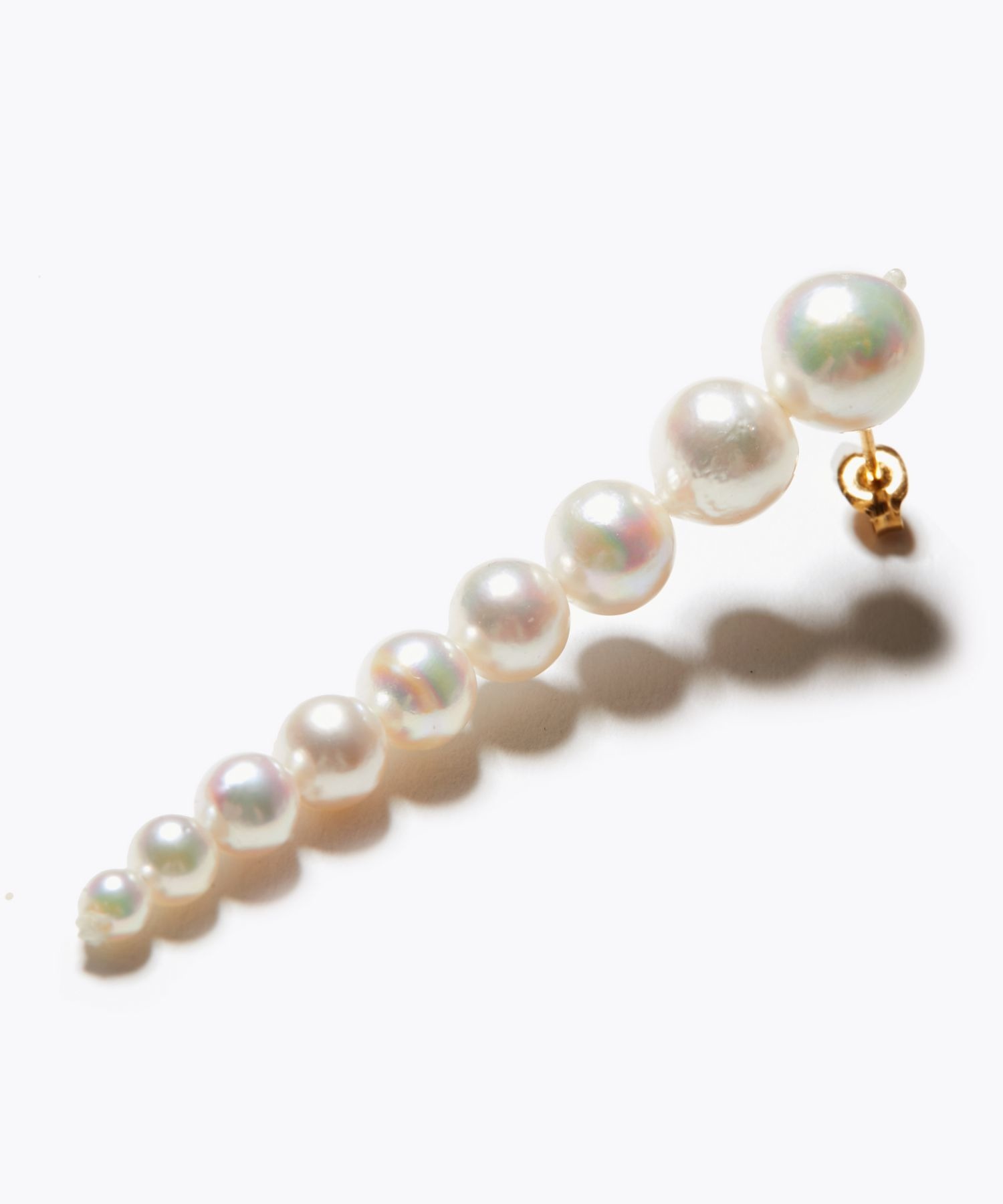philia] アコヤパール グラデーション シングル ピアス｜ARTIDA OUD 