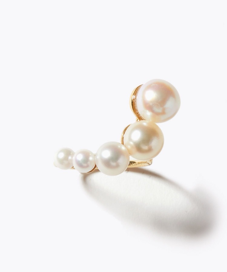 [philia] akoya pearl gradation ring