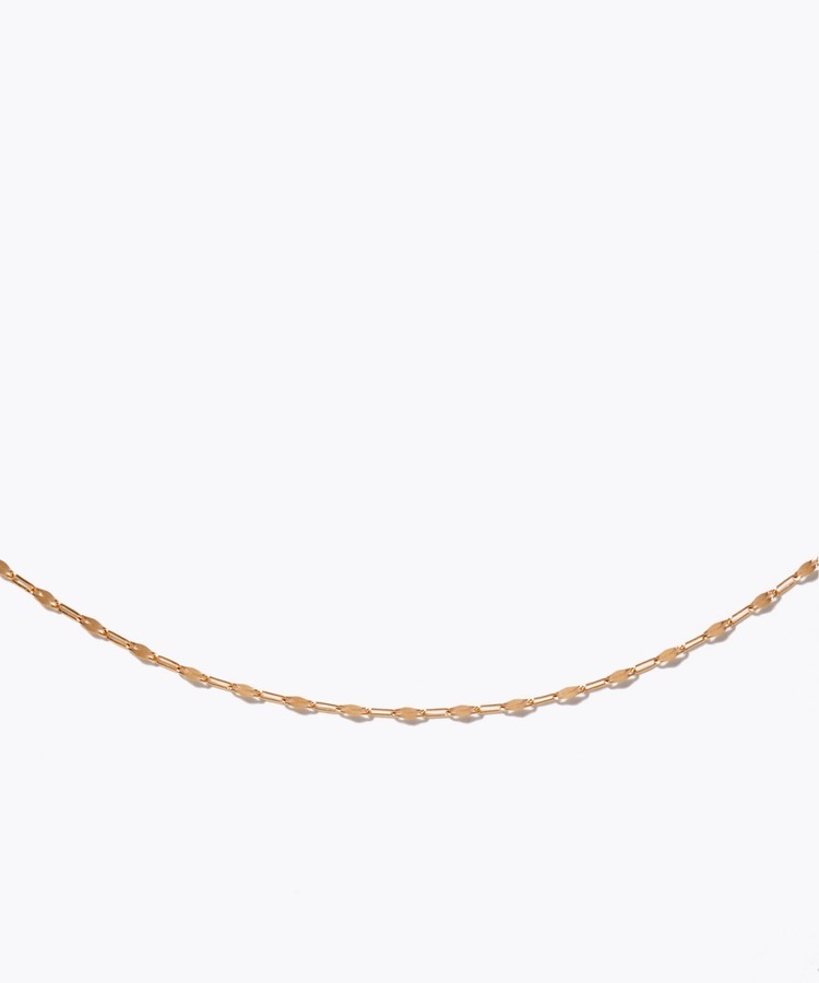 [collaboration] mallow AOI×ARTIDA OUD K18 petal chain necklace