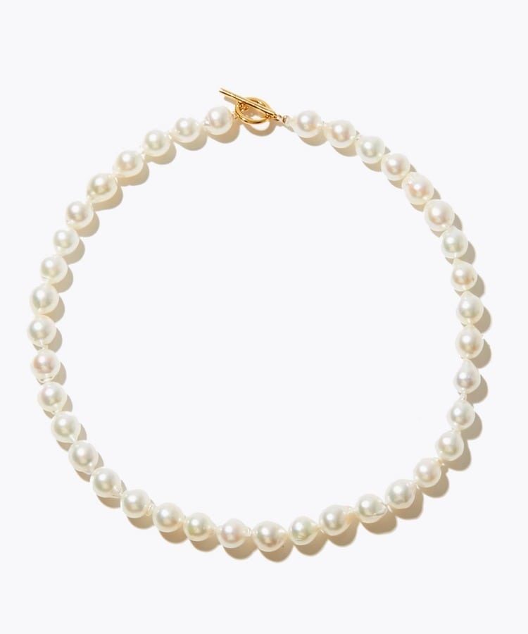 [philia] akoya baroque pearl choker