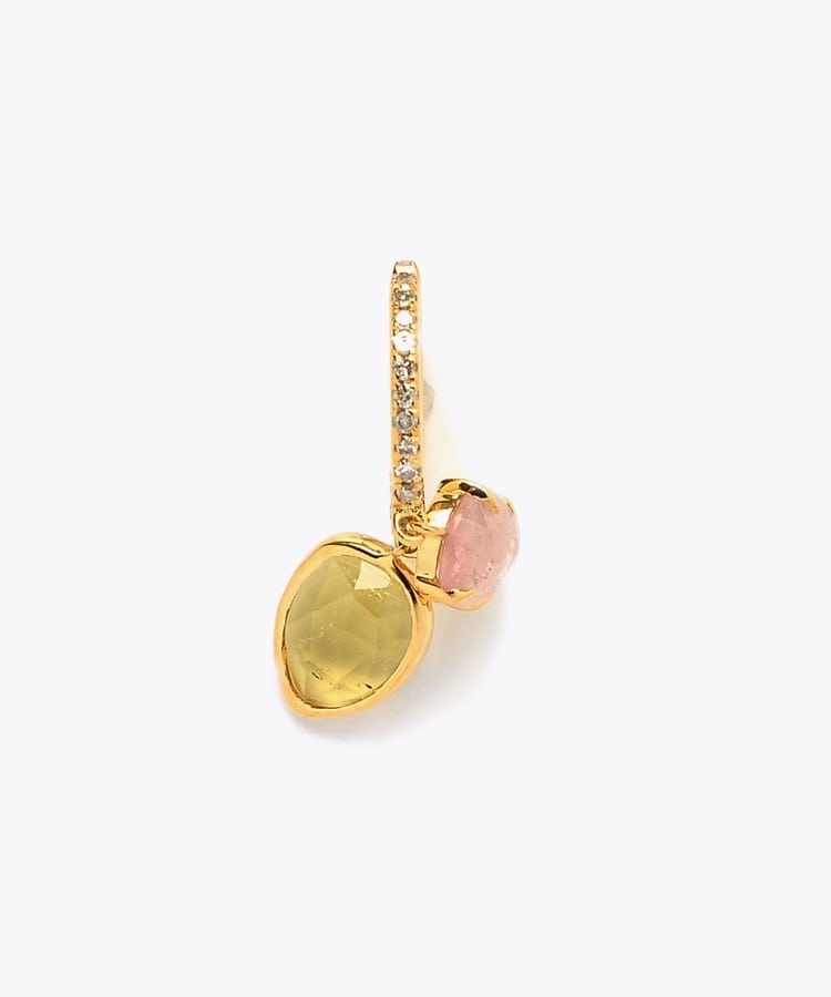 [elafonisi] 【5th Anniversary Limited】One of a kind multi tourmaline cuff