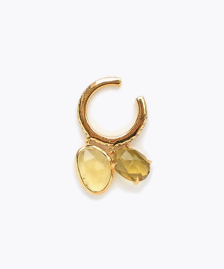 [elafonisi] 【5th Anniversary Limited】One of a kind multi tourmaline cuff