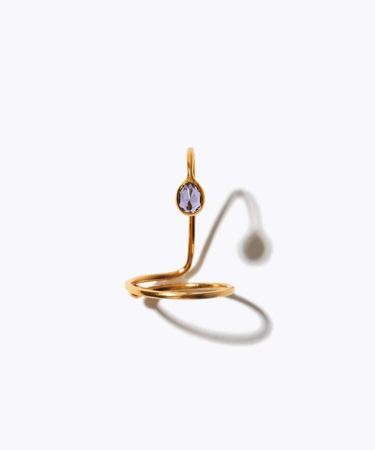 [eden] iolite nail ring