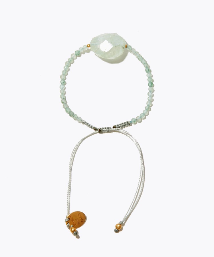 [I am donation] MAISON N.H PARIS x Vermeil par iena aquamarine bracelet