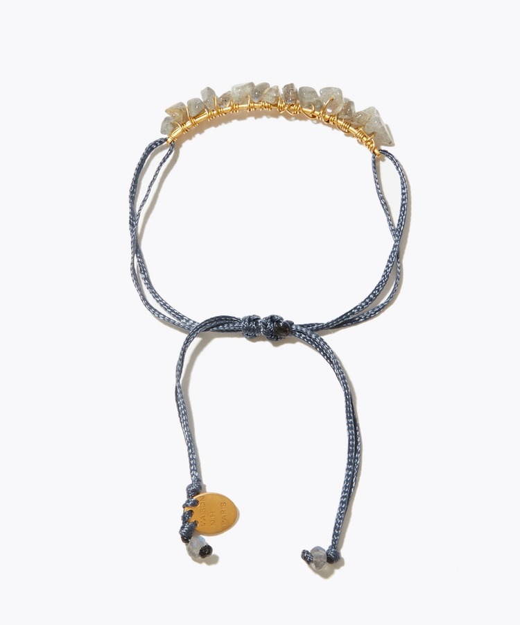 [I am donation] MAISON N.H PARIS x Vermeil par iena labradorite wrapped bracelet