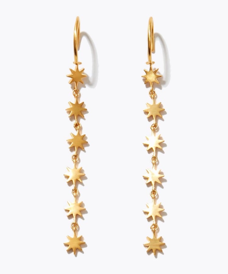 [ancient] lakshmi star pierced earring