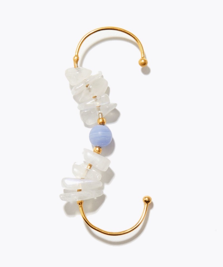 [eden] opal moonstone beads hook cufff