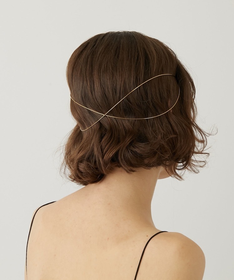 [other] cross head band hair accessory