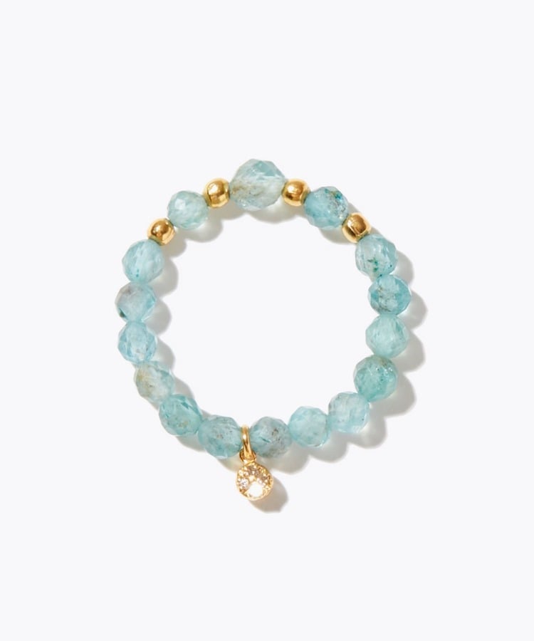 [amulette」「charges energy and gives guidance」apatite reversible ring