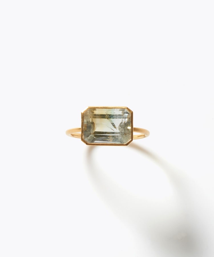 [eden] bi-color quartz ring