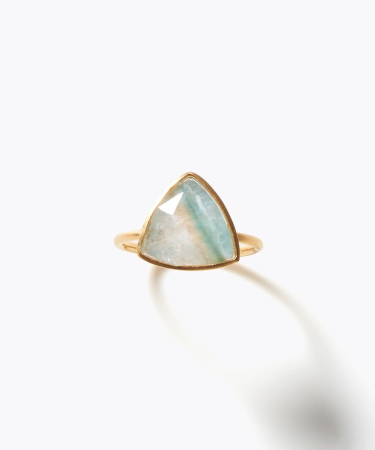 [eden] gilalite in quartz ring