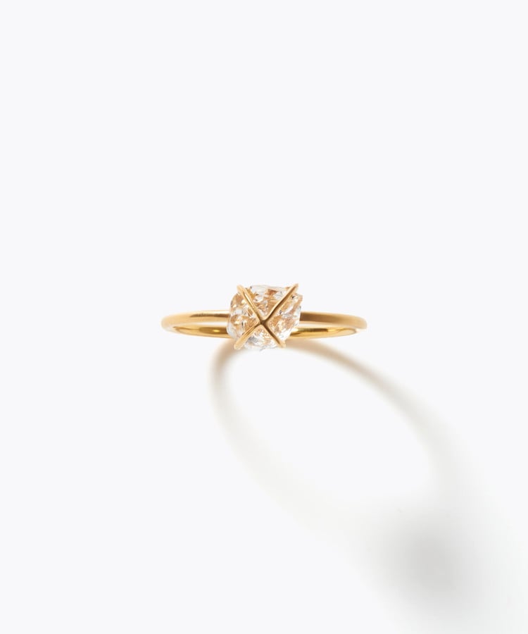 [eden] herkimer diamond ring