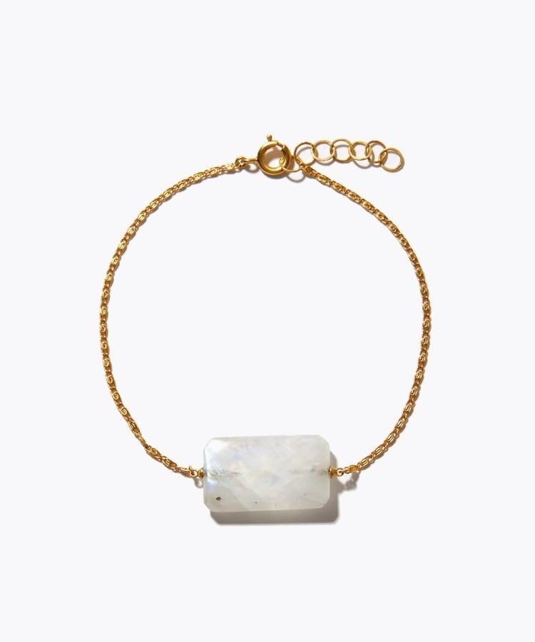 [eden] rainbow moonstone gem bangle＆bracelet