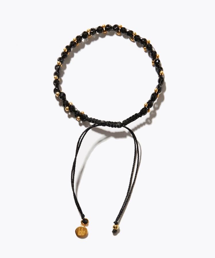[I am donation] KIKO ARAI × ARTIDA OUD onyx beads bangle＆bracelet