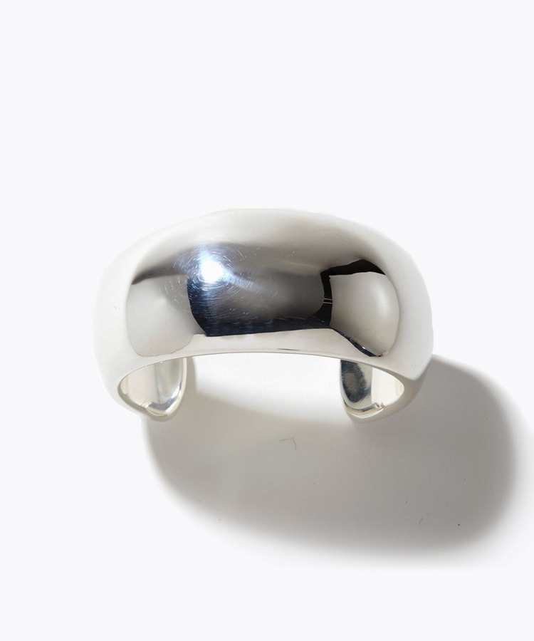 [bone] puffy silver cuff bangle＆bracelet