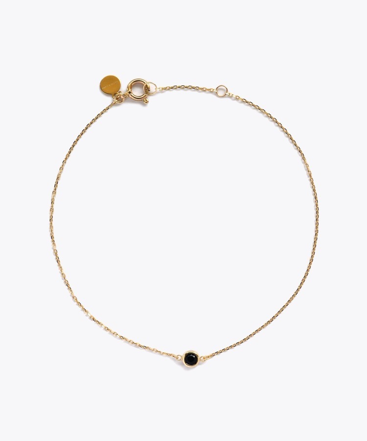[constellation] K10  VIRGO onyx  bracelet