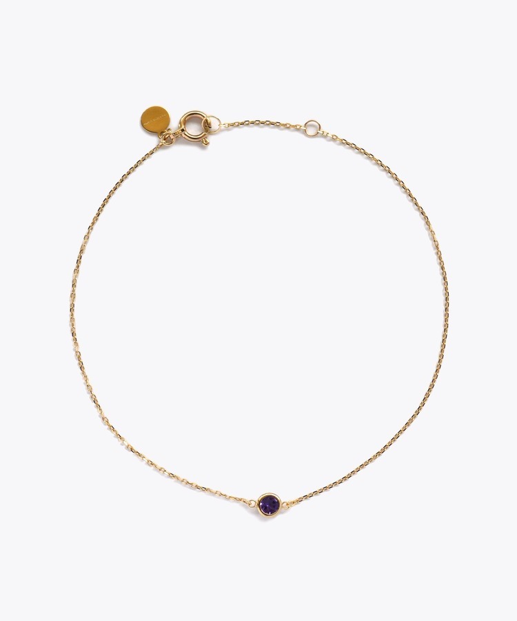 [constellation] K10 AQUARIUS amethyst  bracelet
