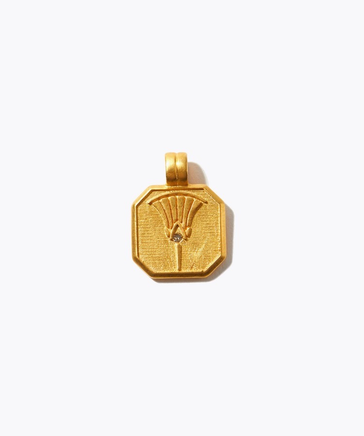 [ancient] lotus charm