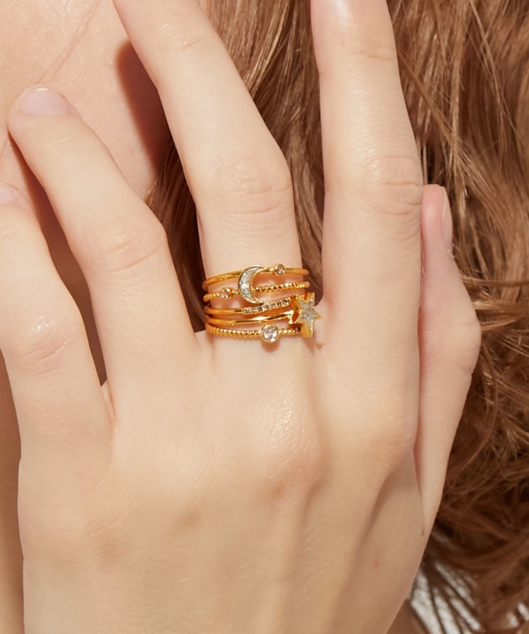 [collaboration] Shana for ARTIDA OUD diamond moon Rigel ring