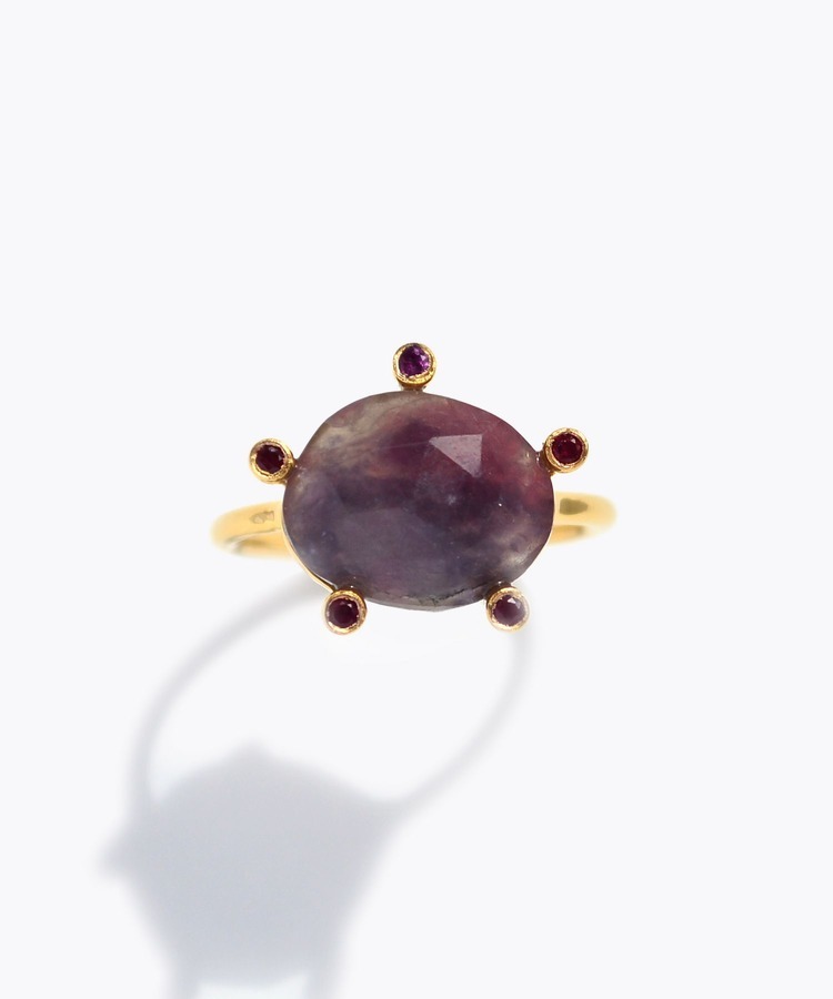 [eden] girls day ruby in zoisite ruby ring