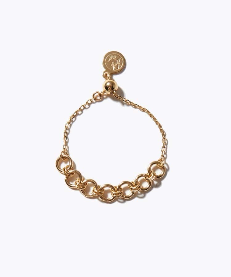 [basic] K10 double link chain ring