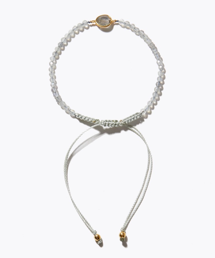 [I am donation] pebble labradorite bracelet