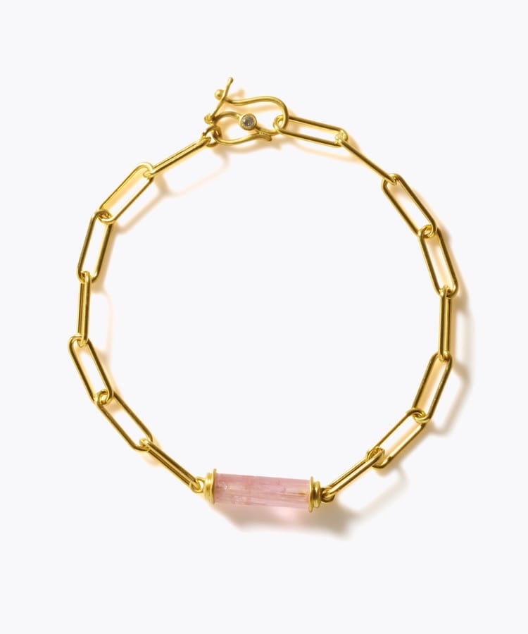 [ancient] One of a kind tourmaline bracelet