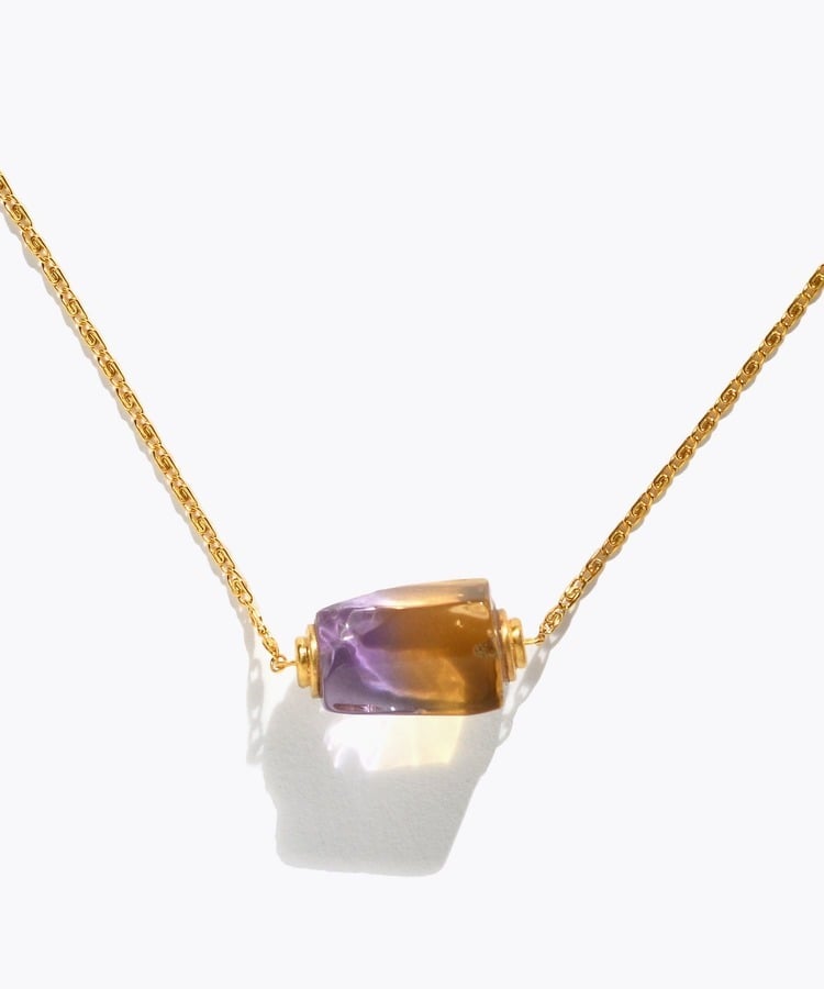 [ancient] One of a kind rough ametrine necklace